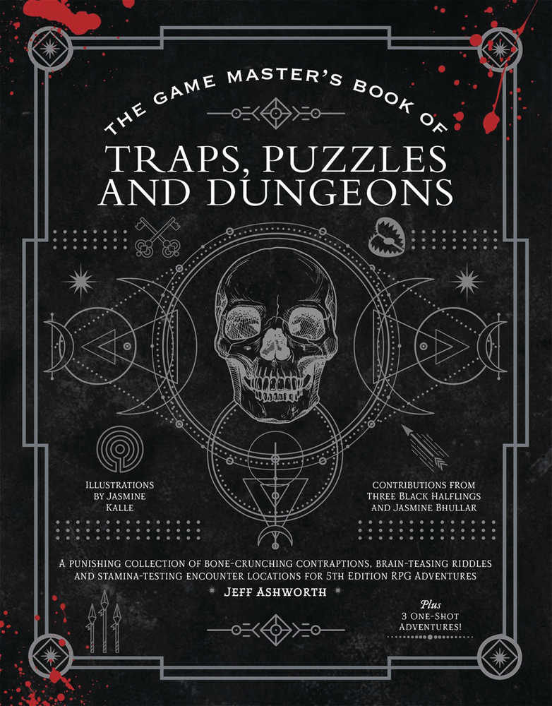 Game Masters Book Traps Puzzles Dungeons Hardcover | Odin's Place