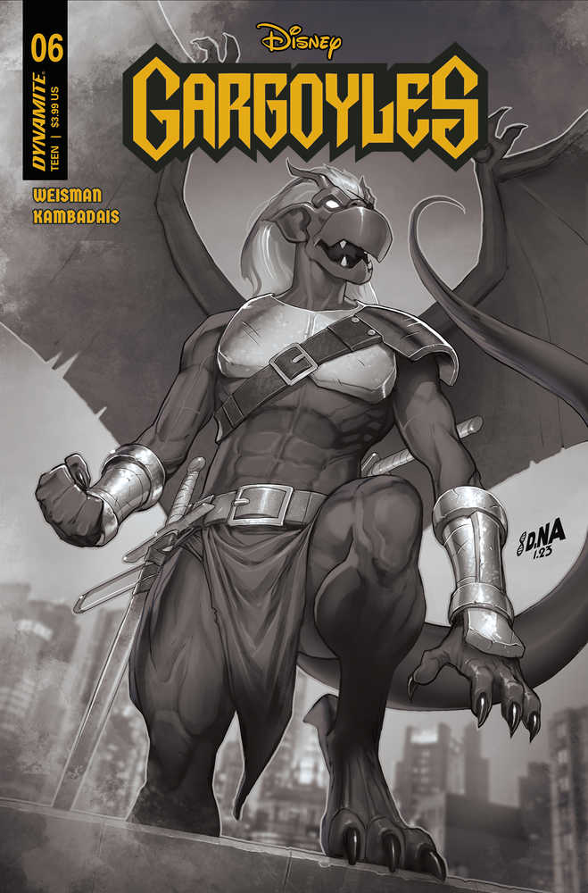 Gargoyles #6 Cover H 10 Copy Variant Edition Nakayama Black & White | Odin's Place