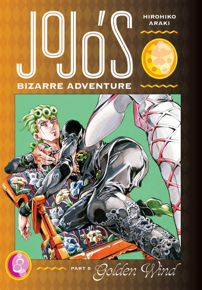 Jojos Bizarre Adventure Pt 5 Golden Wind Hardcover Volume 08 (Mature) | Odin's Place