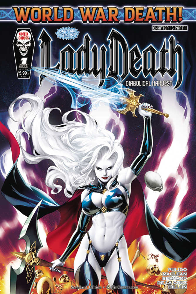 Lady Death Diabolical Harvest #1 (Of 2) Cover A  Standard Bern | Odin's Place