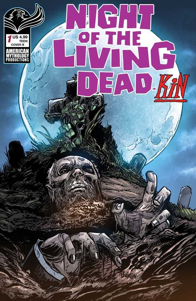 Night Of The Living Dead Kin #1 Cover B Hasson Out Of Grave | Odin's Place