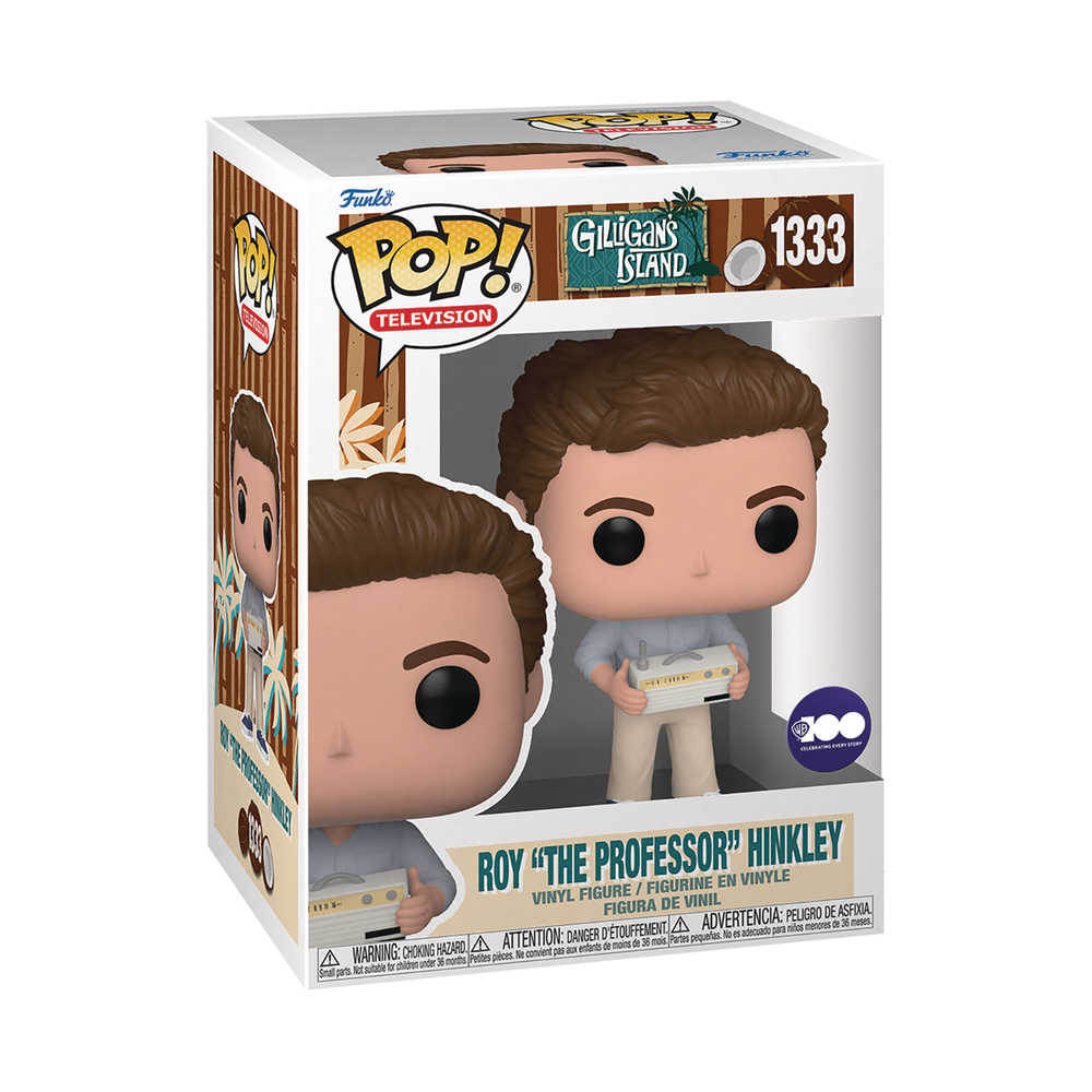 Pop TV Gilligans Island Professor with Radio Vinyl Figure | Odin's Place