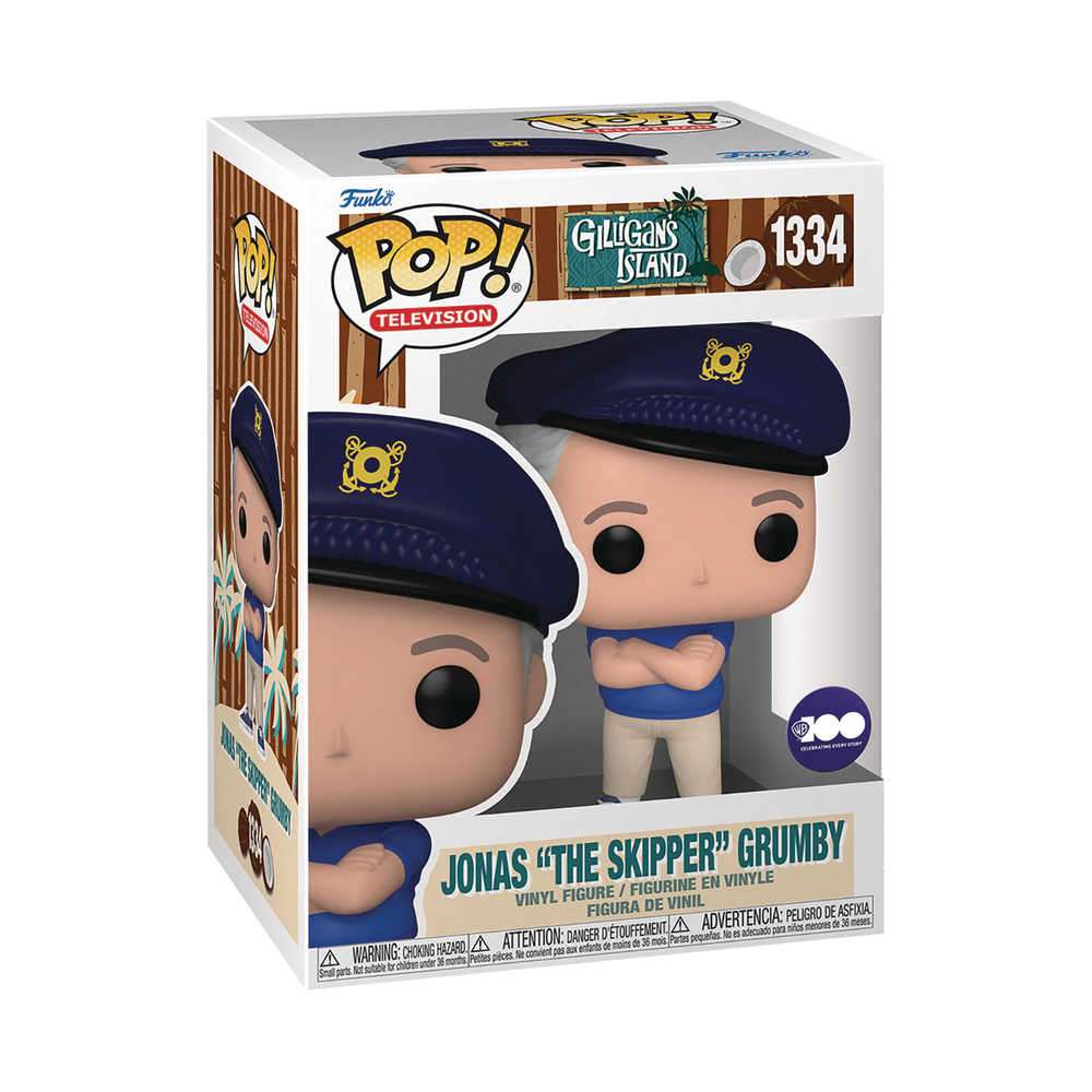 Pop TV Gilligans Island The Skipper Vinyl Figure | Odin's Place