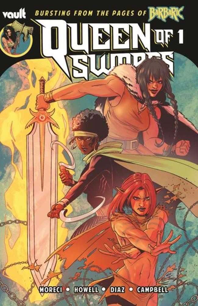 Queen Of Swords A Barbaric Story #1 Cover A Corin Howell (Mature) | Odin's Place