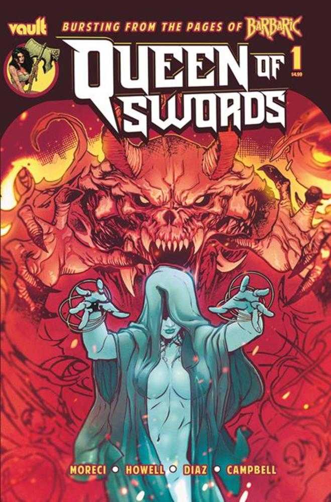 Queen Of Swords A Barbaric Story #1 Cover B Nathan Gooden Variant (Mature) | Odin's Place