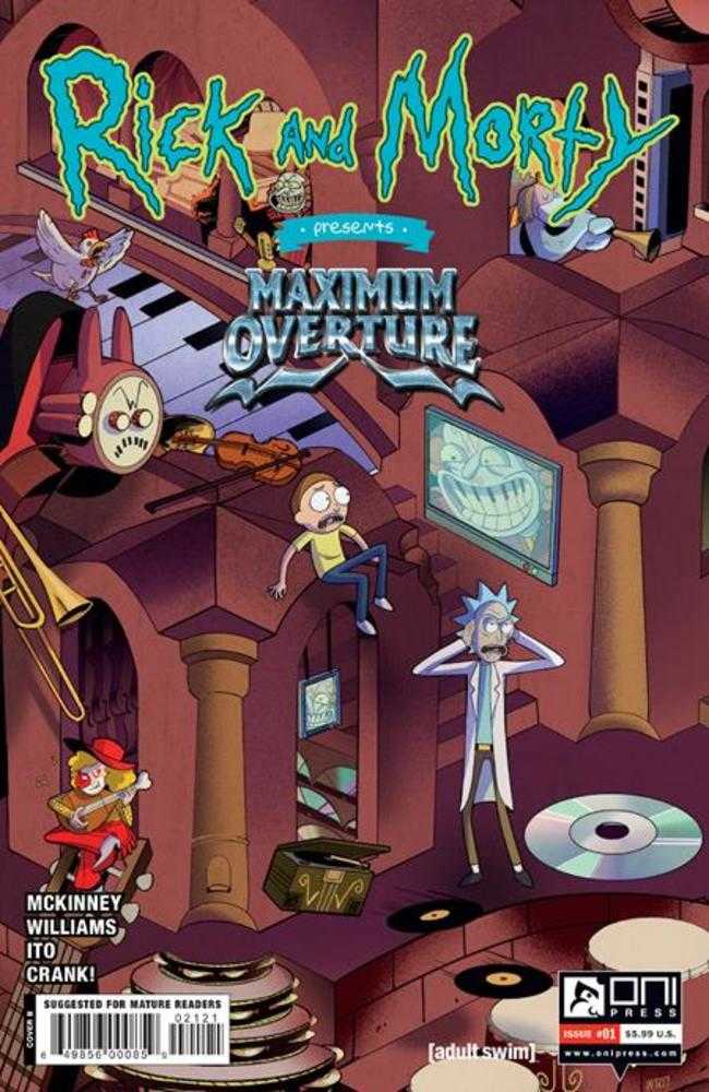Rick And Morty Presents Maximum Overture (One Shot) Cover B Priscilla Tramontano Variant (Mature) | Odin's Place