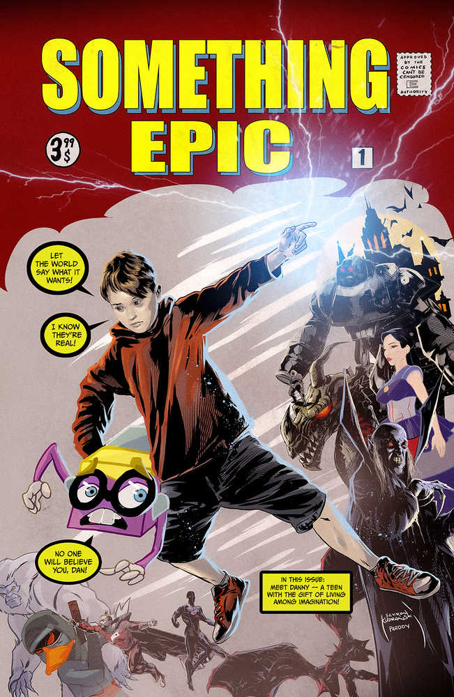Something Epic #1 Cover D Kudranski | Odin's Place