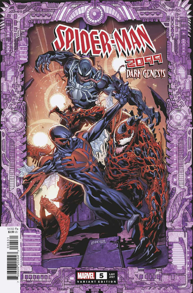 Spider-Man 2099 Dark Genesis #5 (Of 5) Lashley Frame Variant | Odin's Place