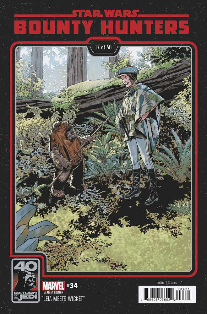 Star Wars: Bounty Hunters 34 Chris Sprouse Return Of The Jedi 40th Anniversary Variant | Odin's Place