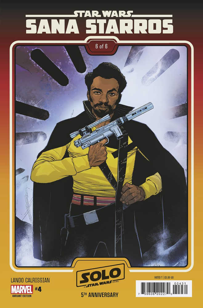 Star Wars Sana Starros #4 (Of 5) Yu Lando Solo 5TH Anniv Mov | Odin's Place