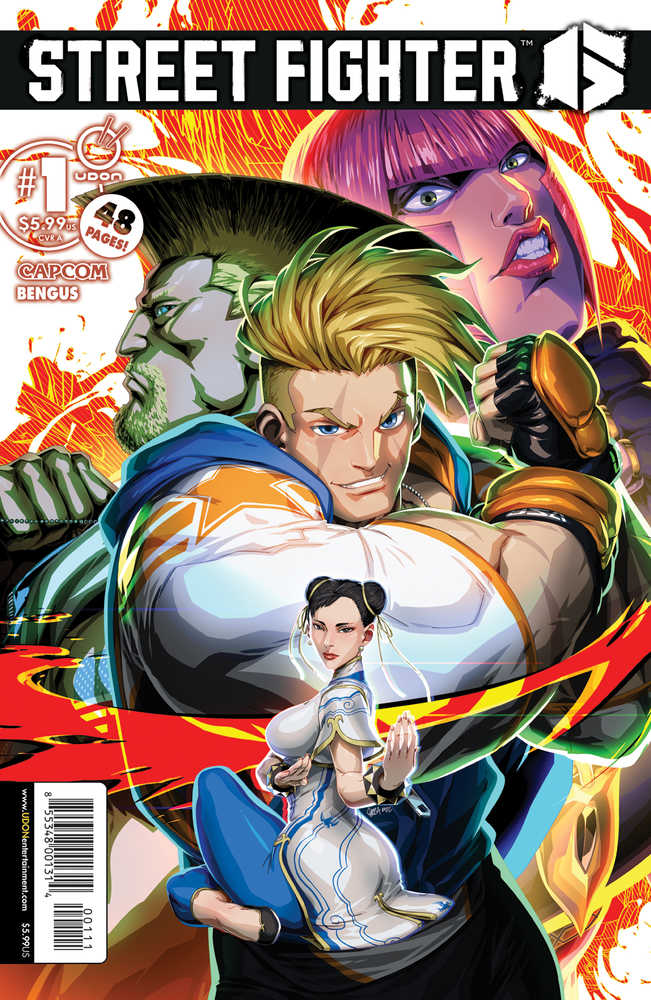 Street Fighter 6 #1 (Of 4) Cover A Cruz | Odin's Place