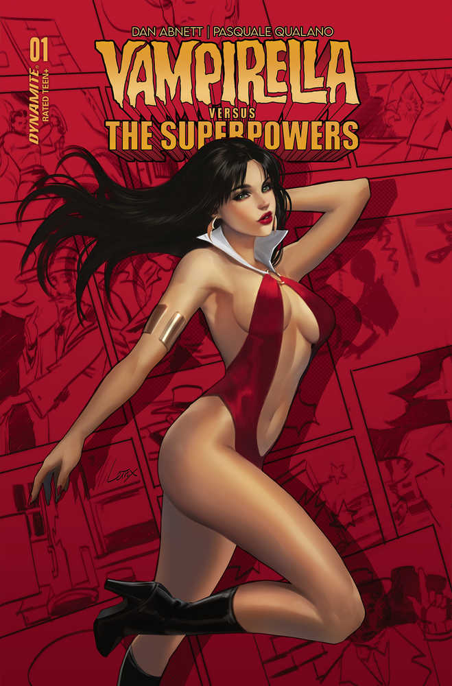 Vampirella vs Superpowers #1 Cover B Leirix | Odin's Place