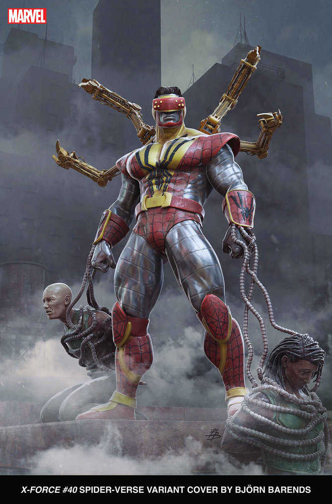 X-Force 40 Bjorn Barends Spider-Verse Variant | Odin's Place