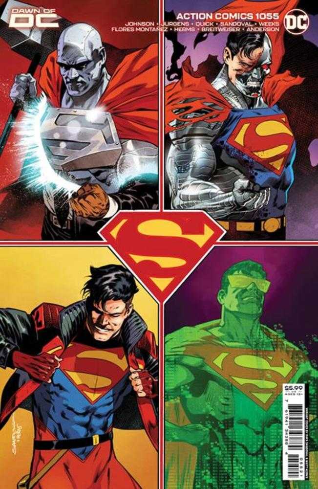 Action Comics #1055 Cover B Rafa Sandoval Card Stock Variant | Odin's Place