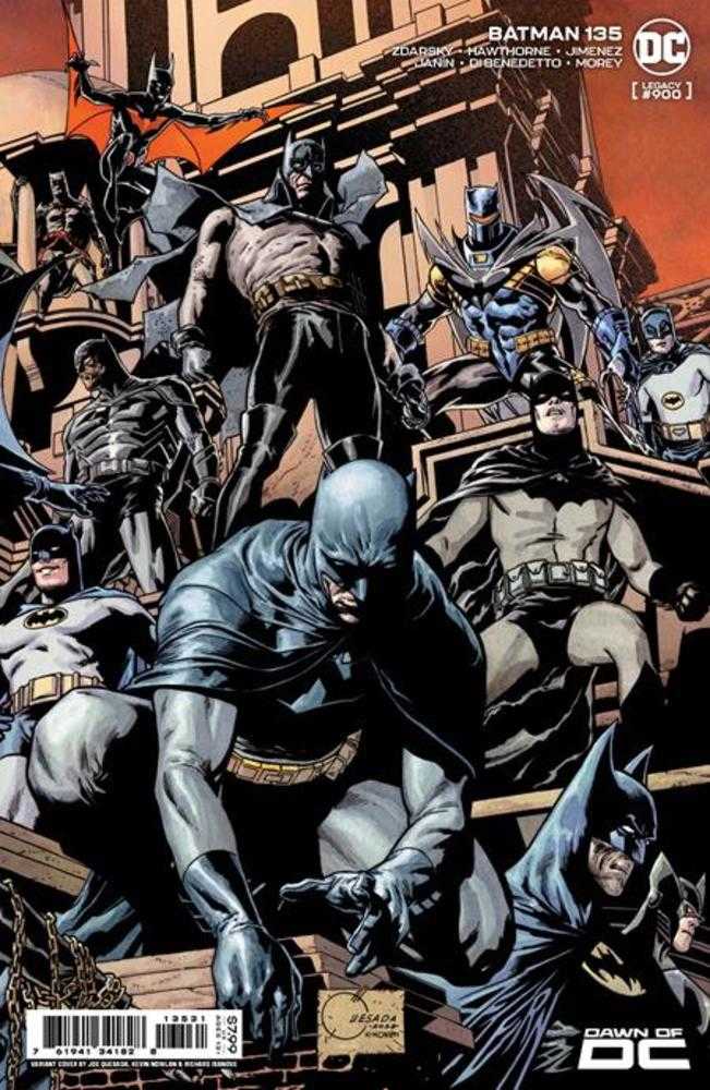 Batman #135 Cover C Joe Quesada Connecting Card Stock Variant (#900) | Odin's Place