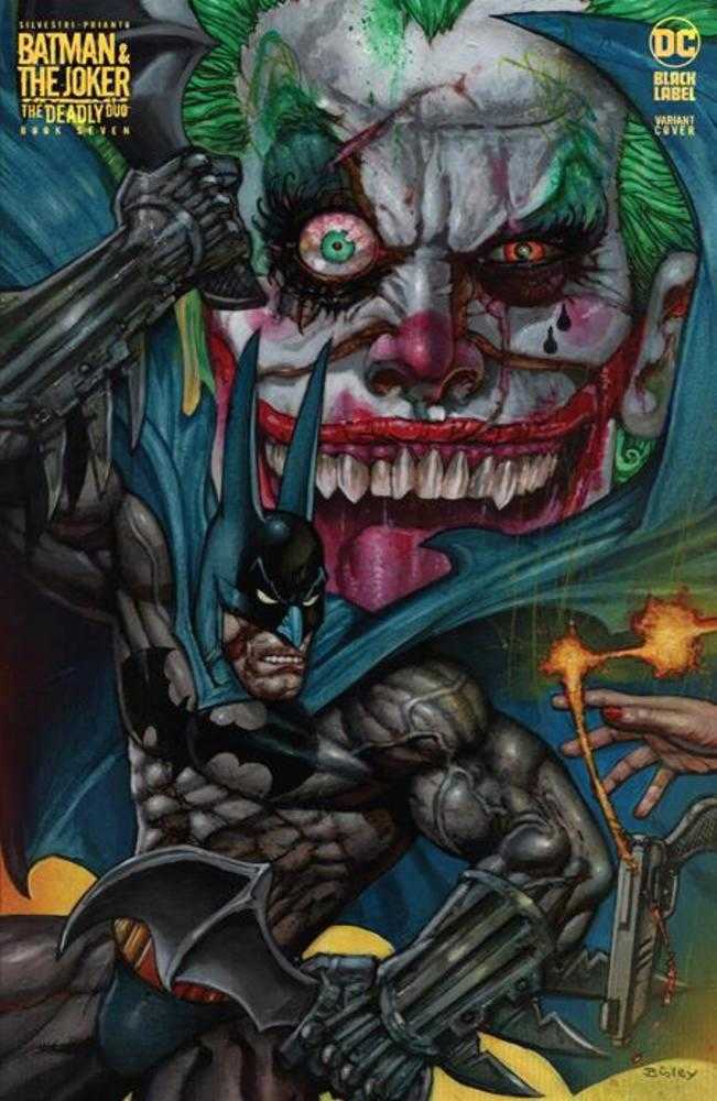 Batman & The Joker The Deadly Duo #7 (Of 7) Cover B Simon Bisley Batman & Joker Card Stock Variant (Mature) | Odin's Place