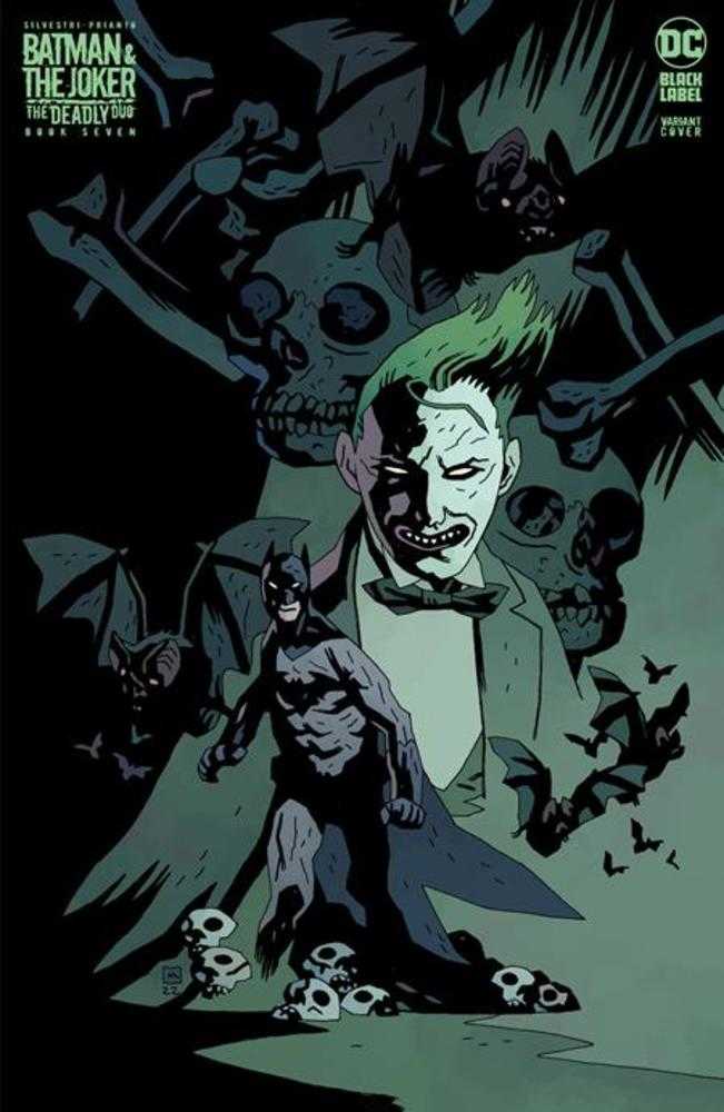 Batman & The Joker The Deadly Duo #7 (Of 7) Cover D Mike Mignola Card Stock Variant (Mature) | Odin's Place