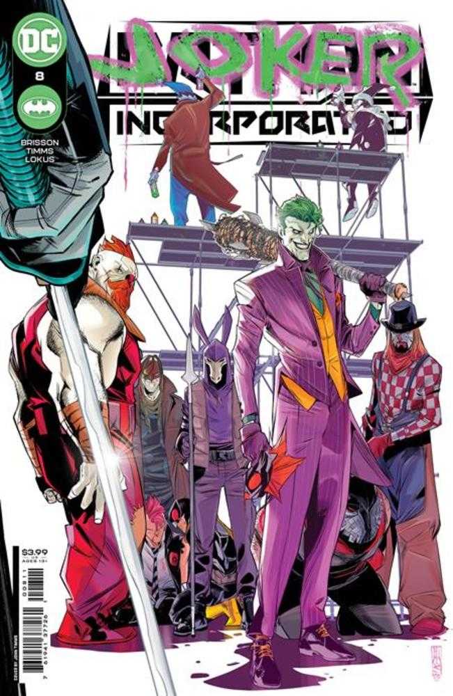 Batman Incorporated #8 Cover A John Timms | Odin's Place