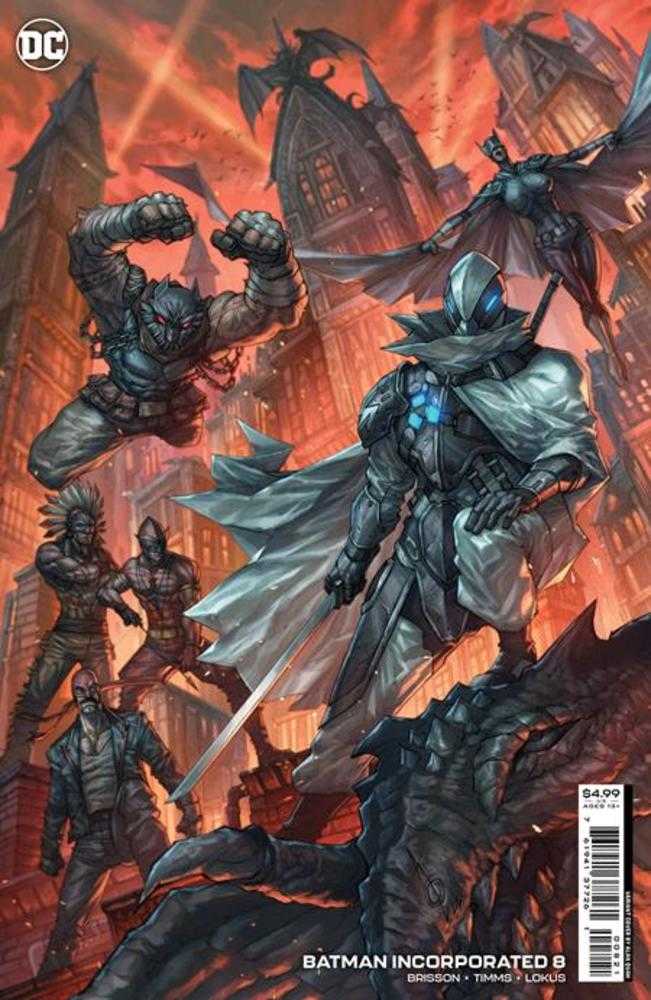 Batman Incorporated #8 Cover B Alan Quah Card Stock Variant | Odin's Place