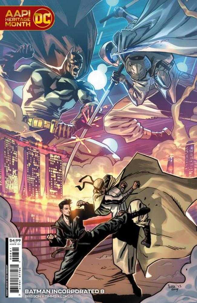 Batman Incorporated #8 Cover C Isaac Goodhart Aapi Heritage Month Card Stock Variant | Odin's Place