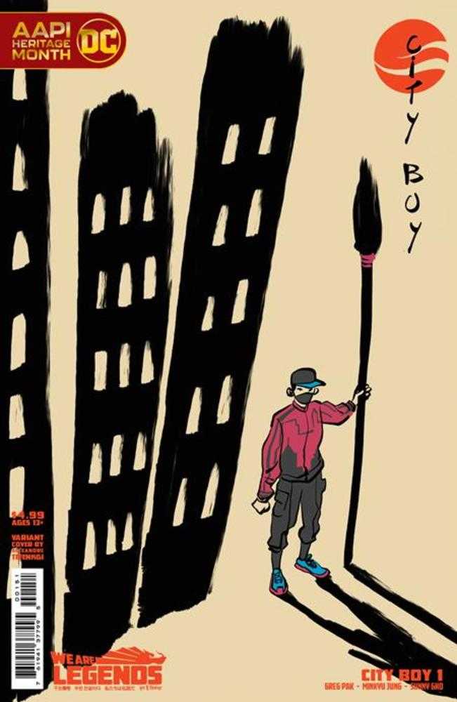 City Boy #1 (Of 6) Cover C Alexandre Tefenkgi Aapi Heritage Month Card Stock Variant | Odin's Place