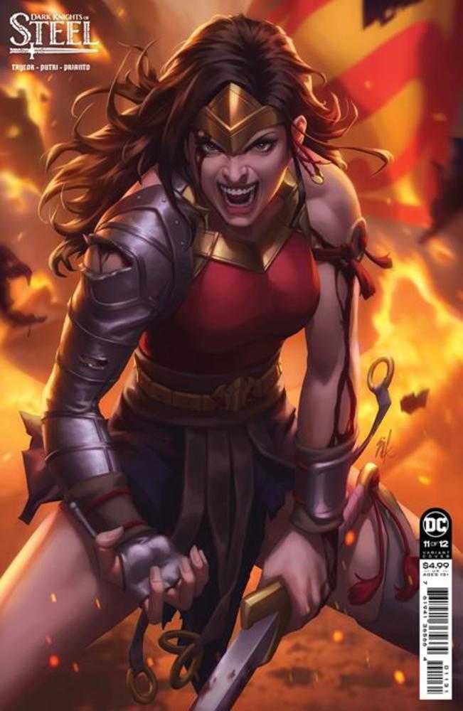 Dark Knights Of Steel #11 (Of 12) Cover B Ejikure Card Stock Variant | Odin's Place