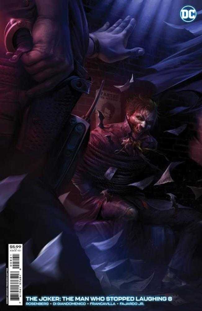 Joker The Man Who Stopped Laughing #8 Cover B Francesco Mattina Variant | Odin's Place