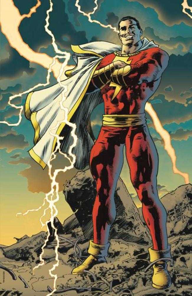 Shazam #1 Cover D Mike Deodato Jr Spot Foil Card Stock Variant | Odin's Place