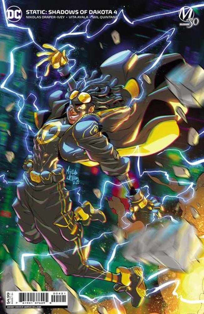 Static Shadows Of Dakota #4 (Of 6) Cover B Marcus Williams Card Stock Variant | Odin's Place