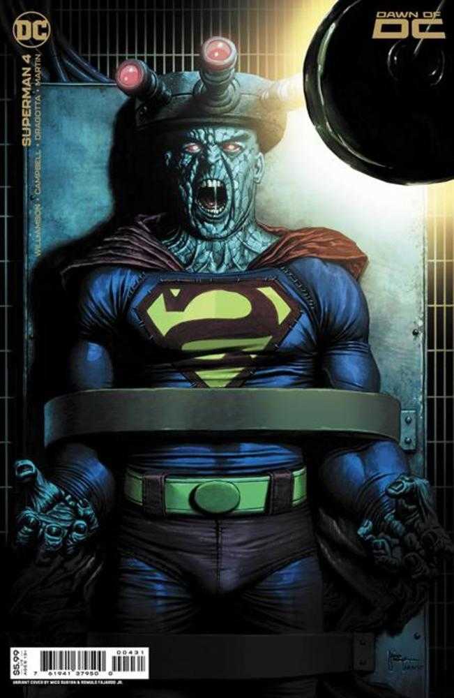 Superman #4 Cover C Mico Suayan Card Stock Variant | Odin's Place