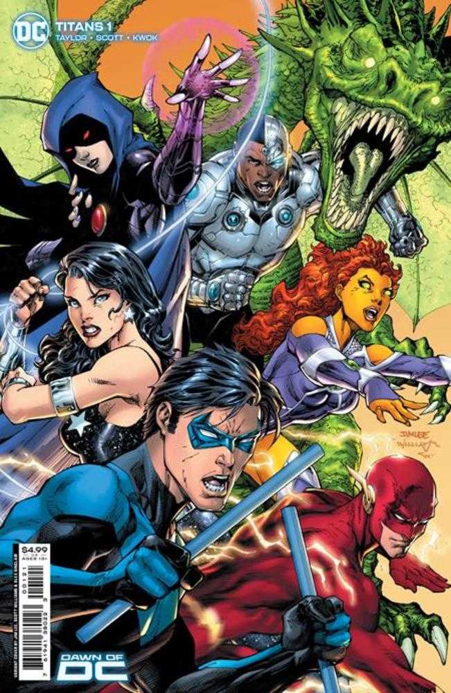 Titans #1 Cover B Jim Lee Card Stock Variant | Odin's Place