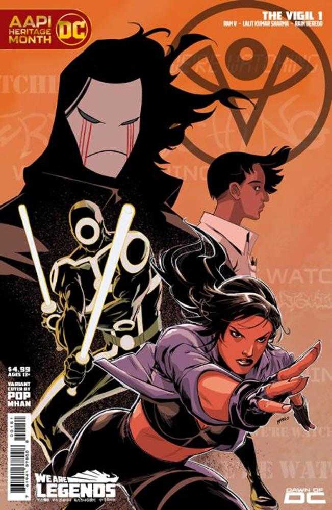 Vigil #1 (Of 6) Cover C Pop Mhan Aapi Heritage Month Card Stock Variant | Odin's Place