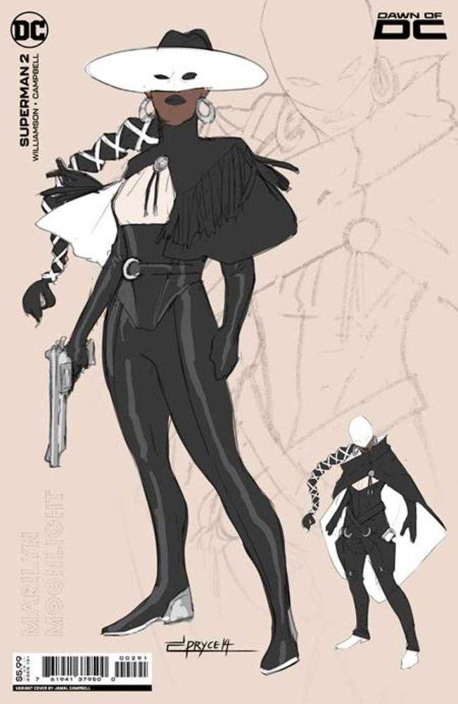 Superman #2 Cover I Jamal Campbell Design Card Stock Variant | Odin's Place