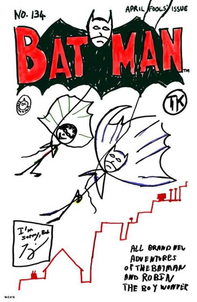 Batman #134 Cover F Tom King April Fools Card Stock Variant | Odin's Place