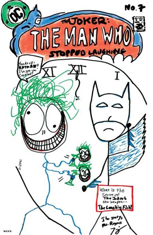 Joker The Man Who Stopped Laughing #7 Cover E Tom King April Fools Variant | Odin's Place