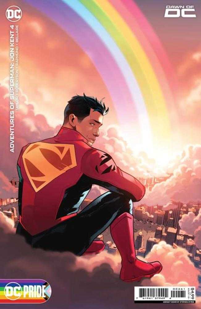 Adventures Of Superman Jon Kent #4 (Of 6) Cover D Stephen Byrne DC Pride Card Stock Variant | Odin's Place