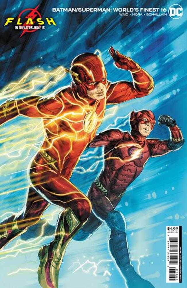 Batman Superman Worlds Finest #16 Cover C Doug Braithwaite The Flash Movie Card Stock Variant | Odin's Place