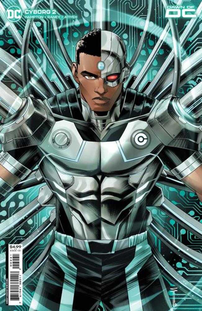 Cyborg #2 (Of 6) Cover B Serg Acuna Card Stock Variant | Odin's Place