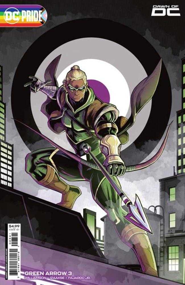 Green Arrow #3 (Of 6) Cover C Luciano Vecchio DC Pride Card Stock Variant | Odin's Place