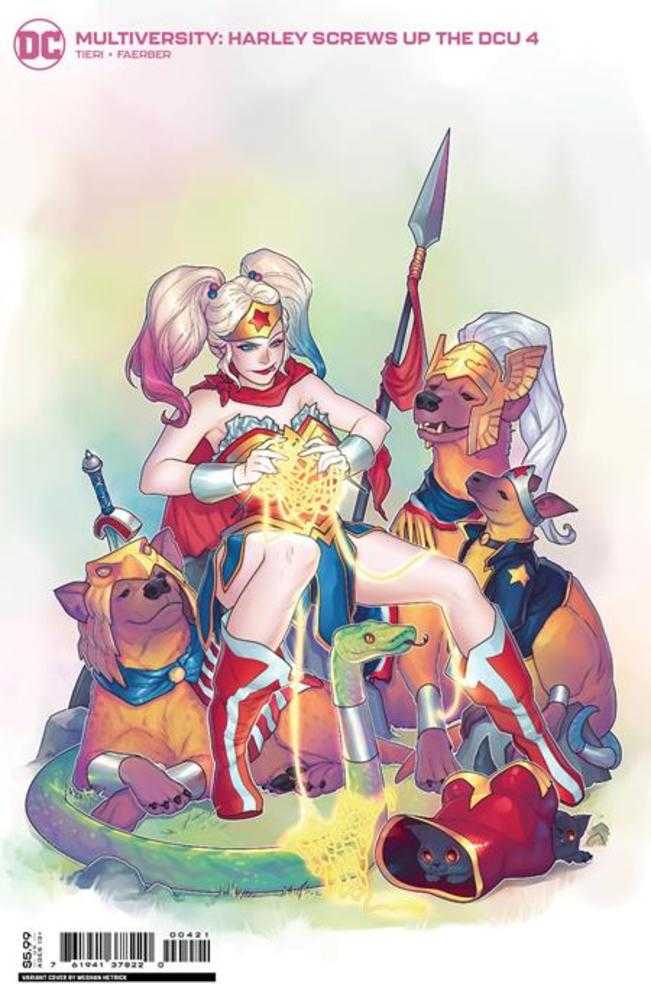 Multiversity Harley Screws Up The Dcu #4 (Of 6) Cover B Meghan Hetrick Card Stock Variant | Odin's Place