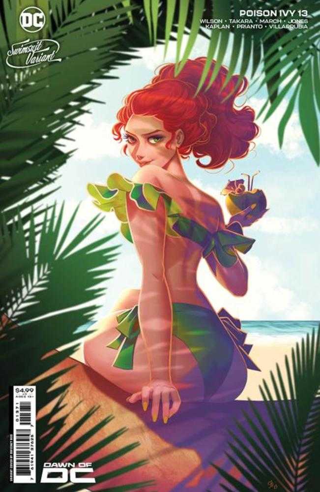 Poison Ivy #13 Cover E Sweeney Boo Swimsuit Card Stock Variant | Odin's Place