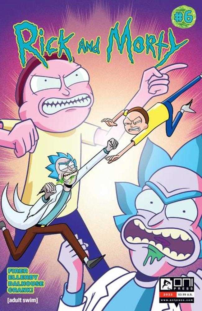 Rick And Morty #6 Cover A Marc Ellerby (Mature) | Odin's Place