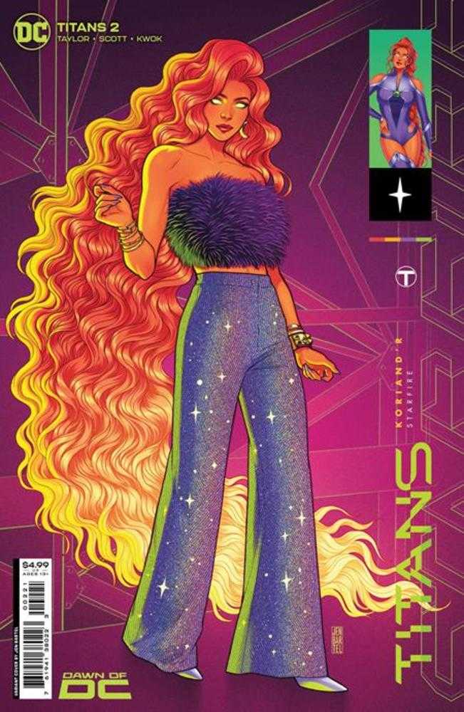 Titans #2 Cover B Jen Bartel Card Stock Variant | Odin's Place
