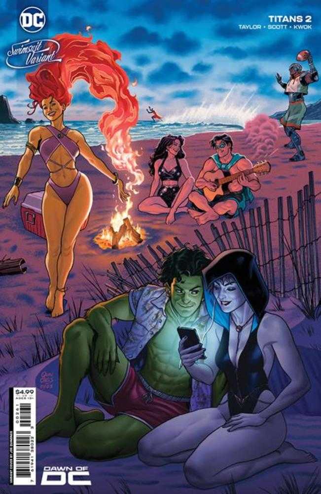 Titans #2 Cover E Joe Quinones Swimsuit Card Stock Variant | Odin's Place