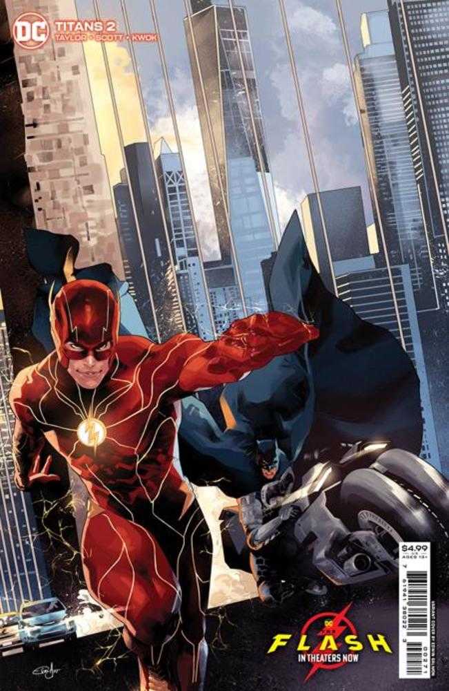 Titans #2 Cover D Edwin Galmon The Flash Movie Card Stock Variant | Odin's Place