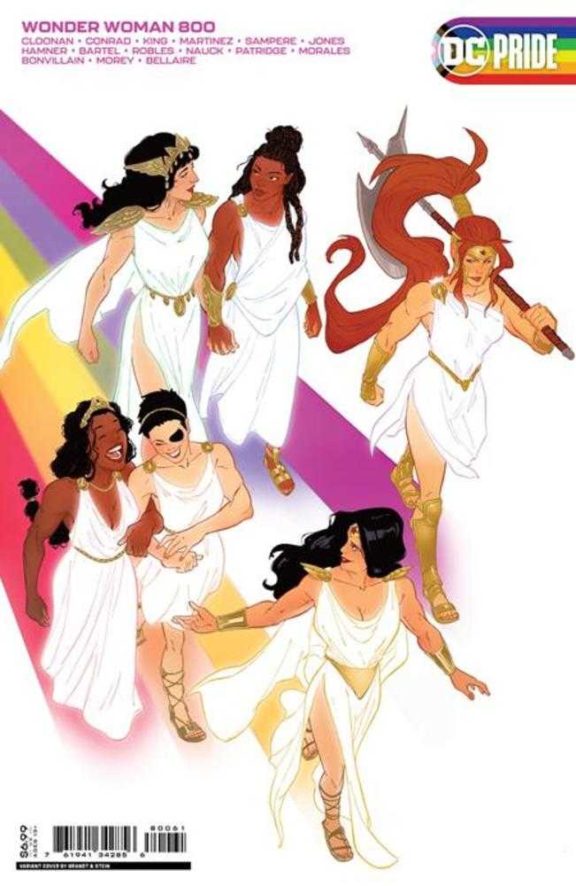 Wonder Woman #800 Cover F Brandt & Stein DC Pride Card Stock Variant | Odin's Place