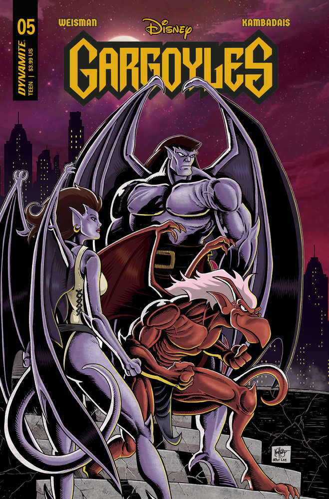 Gargoyles #5 Cover T Foc Haeser | Odin's Place