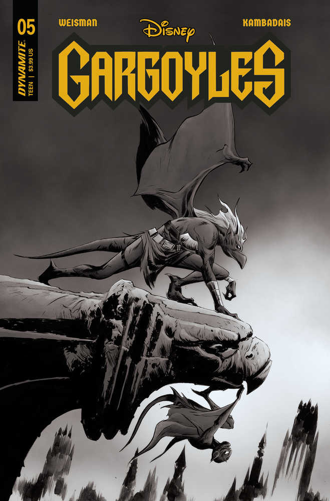 Gargoyles #5 Cover Y 10 Copy Foc Variant Edition Lee Line Art | Odin's Place