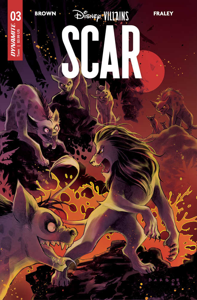 Disney Villains Scar #3 Cover A Darboe | Odin's Place