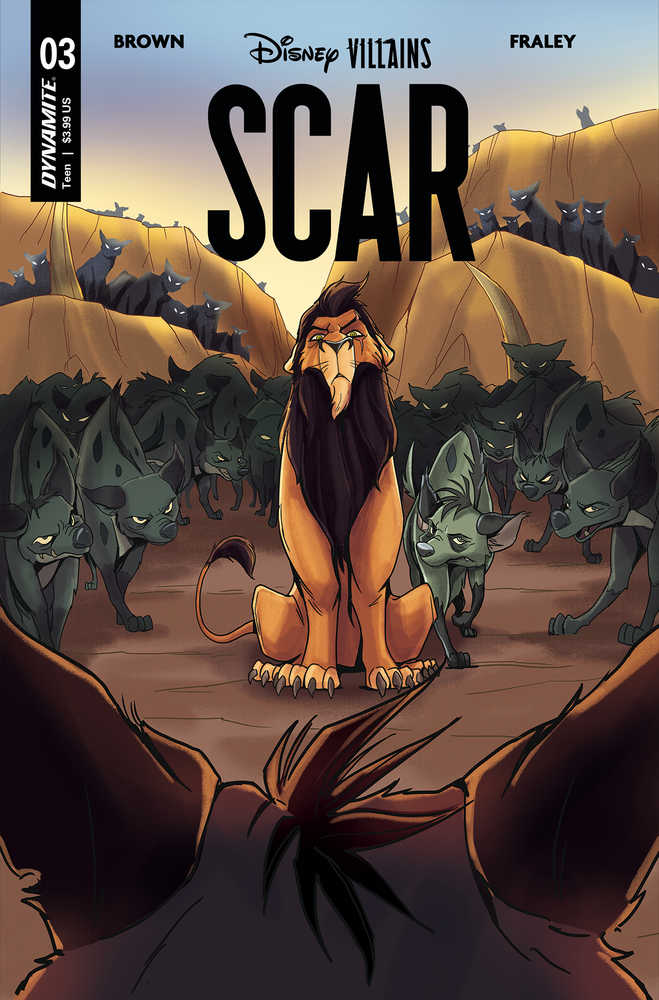 Disney Villains Scar #3 Cover F 10 Copy Variant Edition Fraley Original | Odin's Place